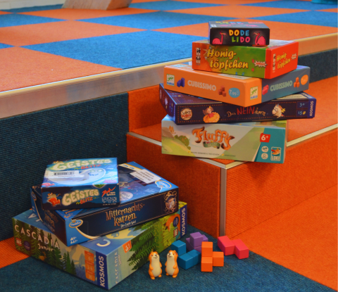 Spielenachmittag in der Stadtbibliothek – einfach vorbeikommen und losspielen!, © Stadtbibliothek Stralsund Spielenachmittag in der Stadtbibliothek – einfach vorbeikommen und losspielen!, © Stadtbibliothek Stralsund