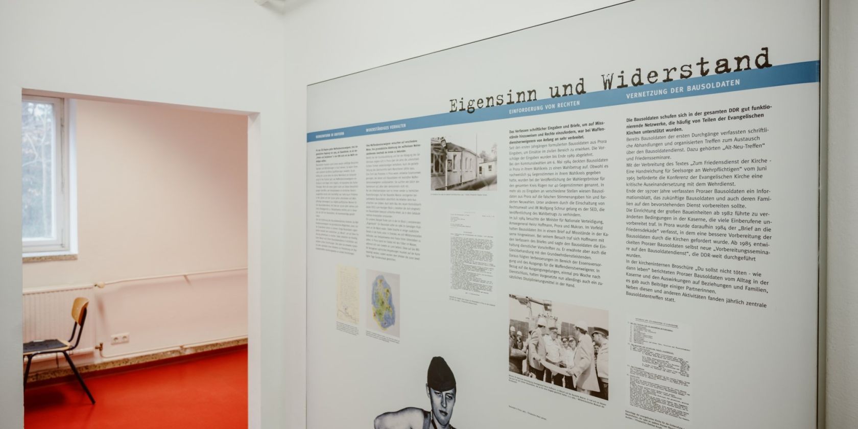 Sonderausstellung: Militärstandort Prora..., © Binzer Bucht Tourismus Sonderausstellung: Militärstandort Prora..., © Binzer Bucht Tourismus