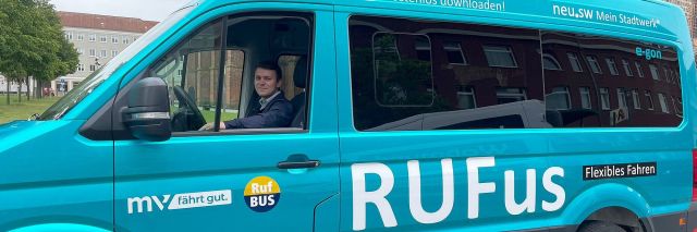 RUFus, © Stadtwerke Neubrandenburg RUFus, © Stadtwerke Neubrandenburg