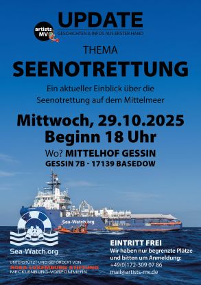 UPDATE - First-hand stories & information - Topic: Sea rescue, © artists MV UPDATE - First-hand stories & information - Topic: Sea rescue, © artists MV