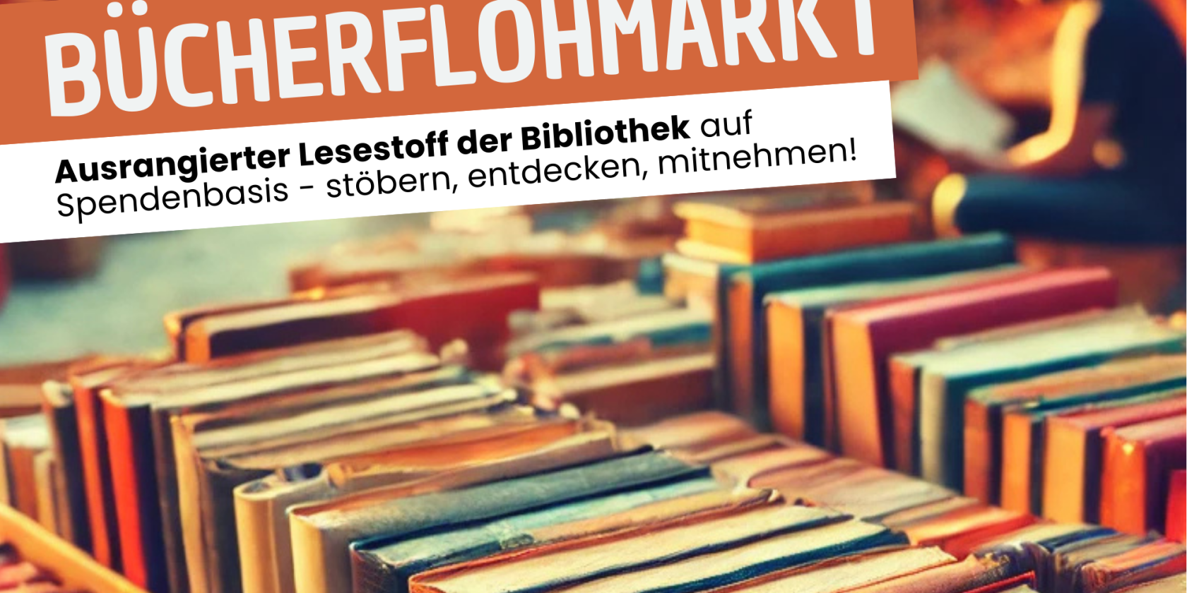 Bücherflohmarkt Regionalbibliothek Neubrandenburg, © Regionalbibliothek Neubrandenburg Bücherflohmarkt Regionalbibliothek Neubrandenburg, © Regionalbibliothek Neubrandenburg