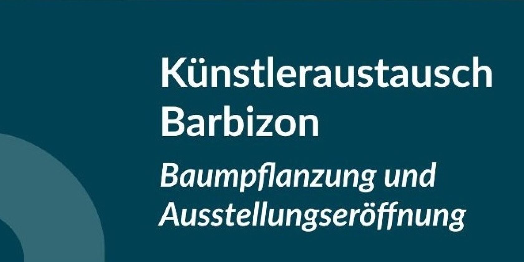 Invitation tree planting campaign excerpt, © kunstmuseum schwaan Invitation tree planting campaign excerpt, © kunstmuseum schwaan