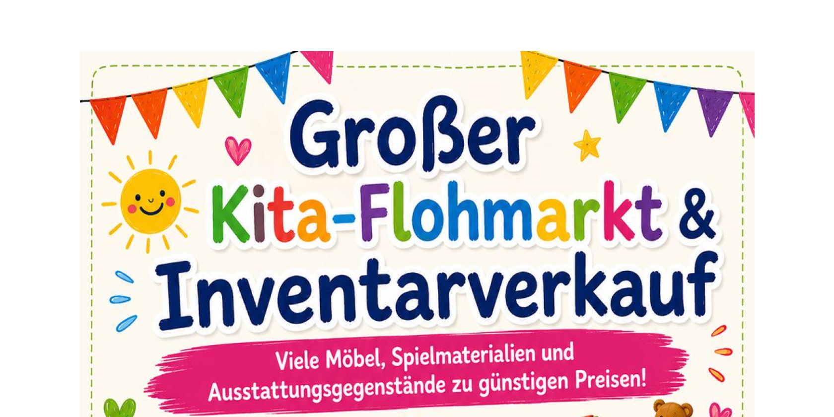 Flohmarkt Kita Roggentin-1, © Kita Roggentin Flohmarkt Kita Roggentin-1, © Kita Roggentin