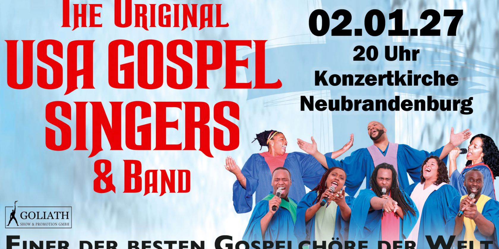The Original USA Gospel Singers und Band, © The Original USA Gospel Singers und Band The Original USA Gospel Singers und Band, © The Original USA Gospel Singers und Band