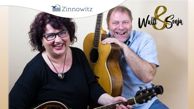 Konzert mit dem Duo "Wulli Wullschläger & Sonja Tonn", © Wulli und Sonja Zinnowitz Konzert mit dem Duo "Wulli Wullschläger & Sonja Tonn", © Wulli und Sonja Zinnowitz