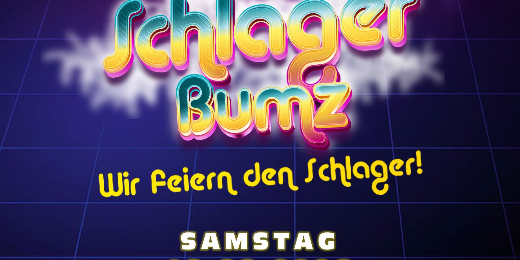 SchlagerBumz2026, © GÜTERBAHNHOF Neubrandenburg SchlagerBumz2026, © GÜTERBAHNHOF Neubrandenburg