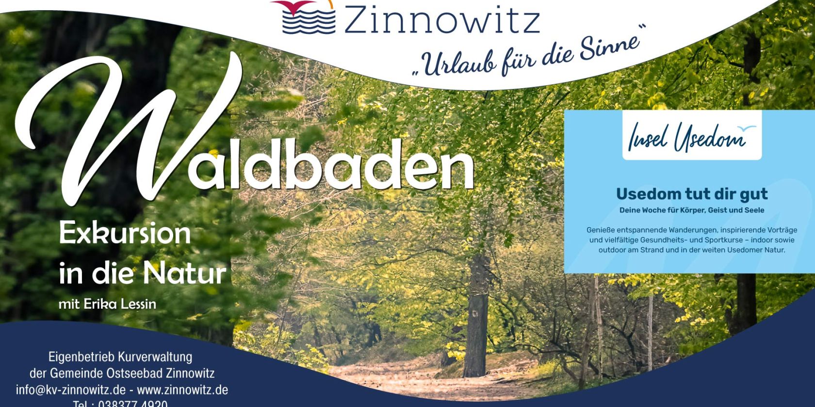 , © Waldbaden Ostseebad Zinnowitz - Tu dir gut , © Waldbaden Ostseebad Zinnowitz - Tu dir gut