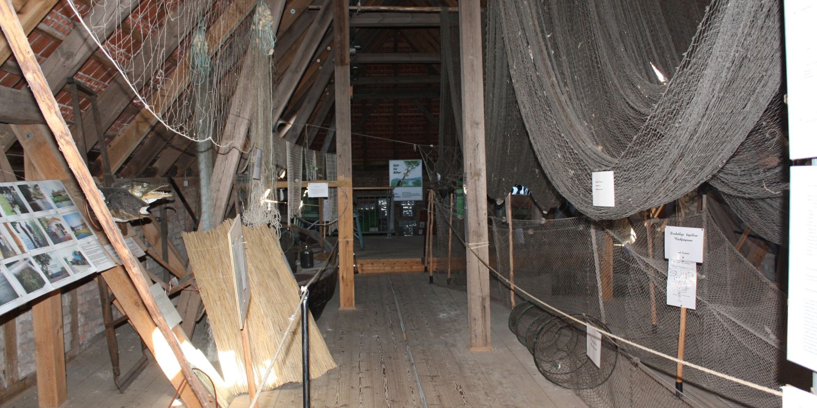 Fischereiausstellung, © Amt Mecklenburgische Kleinseenplatte Fischereiausstellung, © Amt Mecklenburgische Kleinseenplatte