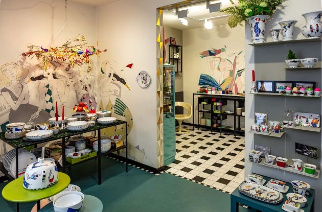 Weihnachtsgäste bei der Narrenkeramik, © Lutz Grünke Weihnachtsgäste bei der Narrenkeramik, © Lutz Grünke