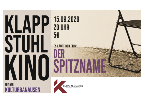 Klappstuhl September (2), © Kulturbanausen Klappstuhl September (2), © Kulturbanausen