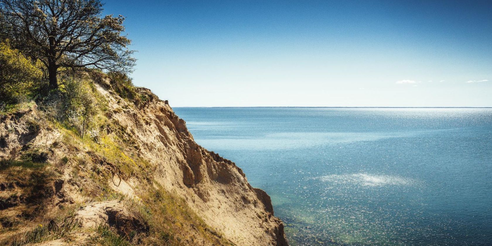 Halbinsel Mönchgut im Südosten der Insel Rügen | Blick auf den Greifswalder Bodden, © André Pristaff (privat) Halbinsel Mönchgut im Südosten der Insel Rügen | Blick auf den Greifswalder Bodden, © André Pristaff (privat)