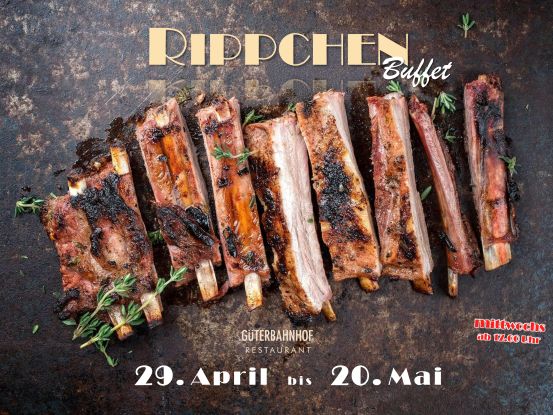 Rippchen_Buffet, © GÜTERBAHNHOF Neubrandenburg Rippchen_Buffet, © GÜTERBAHNHOF Neubrandenburg