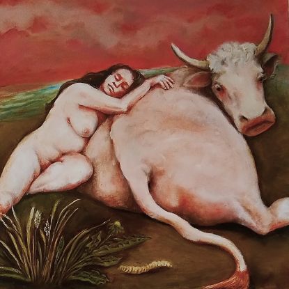 zu 4. Cornelia Kestner, Die kleine Pause, 2023, Öl auf Leinwand, © Cornelia Kestner zu 4. Cornelia Kestner, Die kleine Pause, 2023, Öl auf Leinwand, © Cornelia Kestner