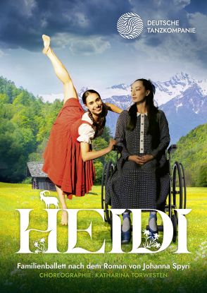 Plakat HEIDI, © Deutsche Tanzkompanie Plakat HEIDI, © Deutsche Tanzkompanie