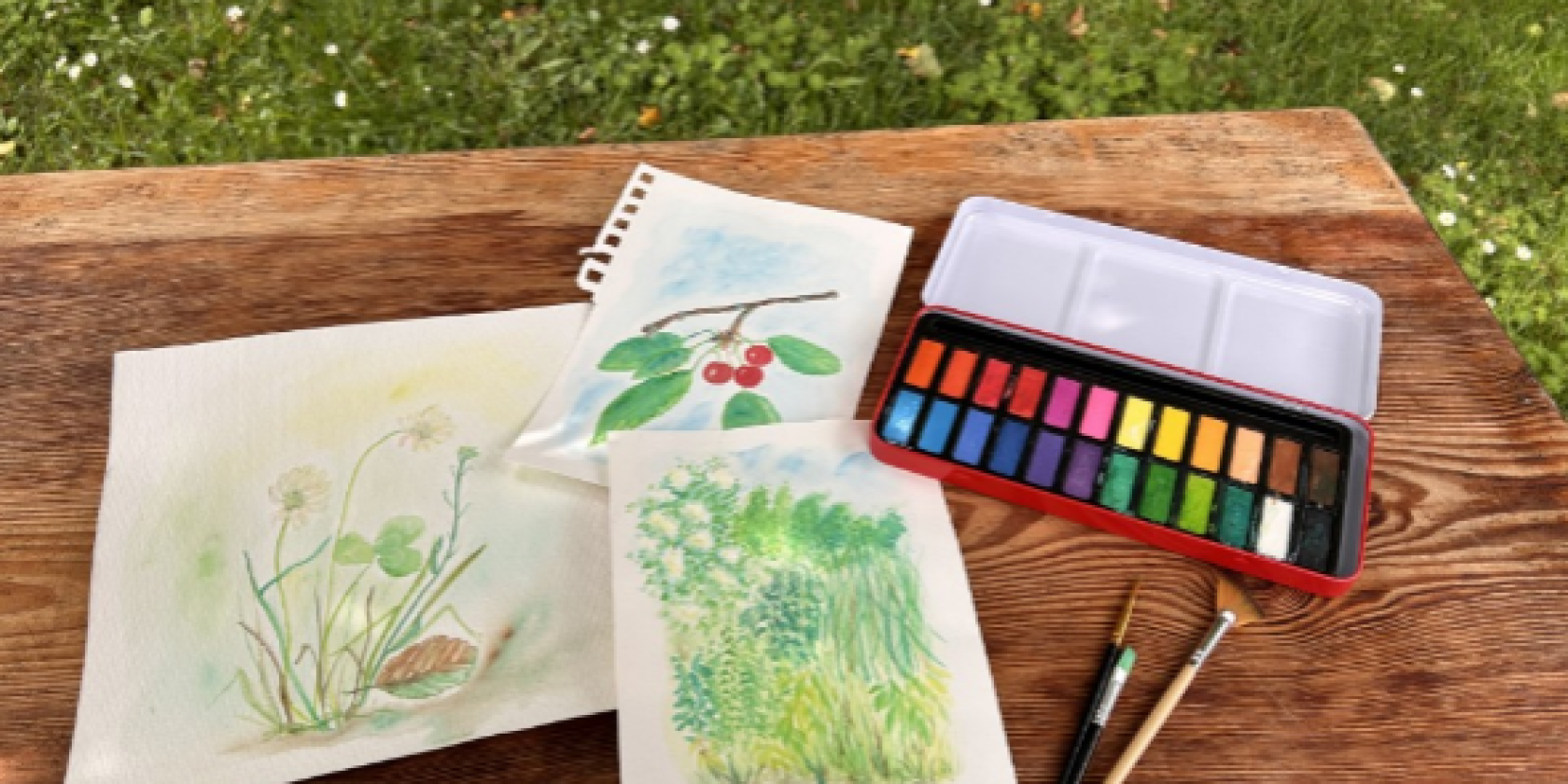 Sommeratelier im Kräutergarten, © Britta Daedelow- Seydl Sommeratelier im Kräutergarten, © Britta Daedelow- Seydl