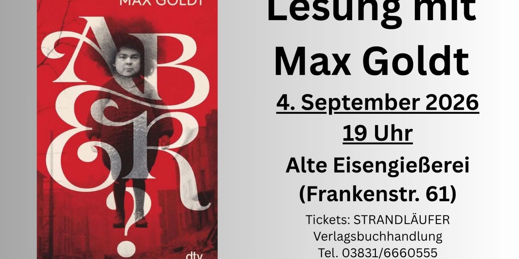 maxgoldt2, © STRANDLÄUFER Verlagsbuchhandlung maxgoldt2, © STRANDLÄUFER Verlagsbuchhandlung