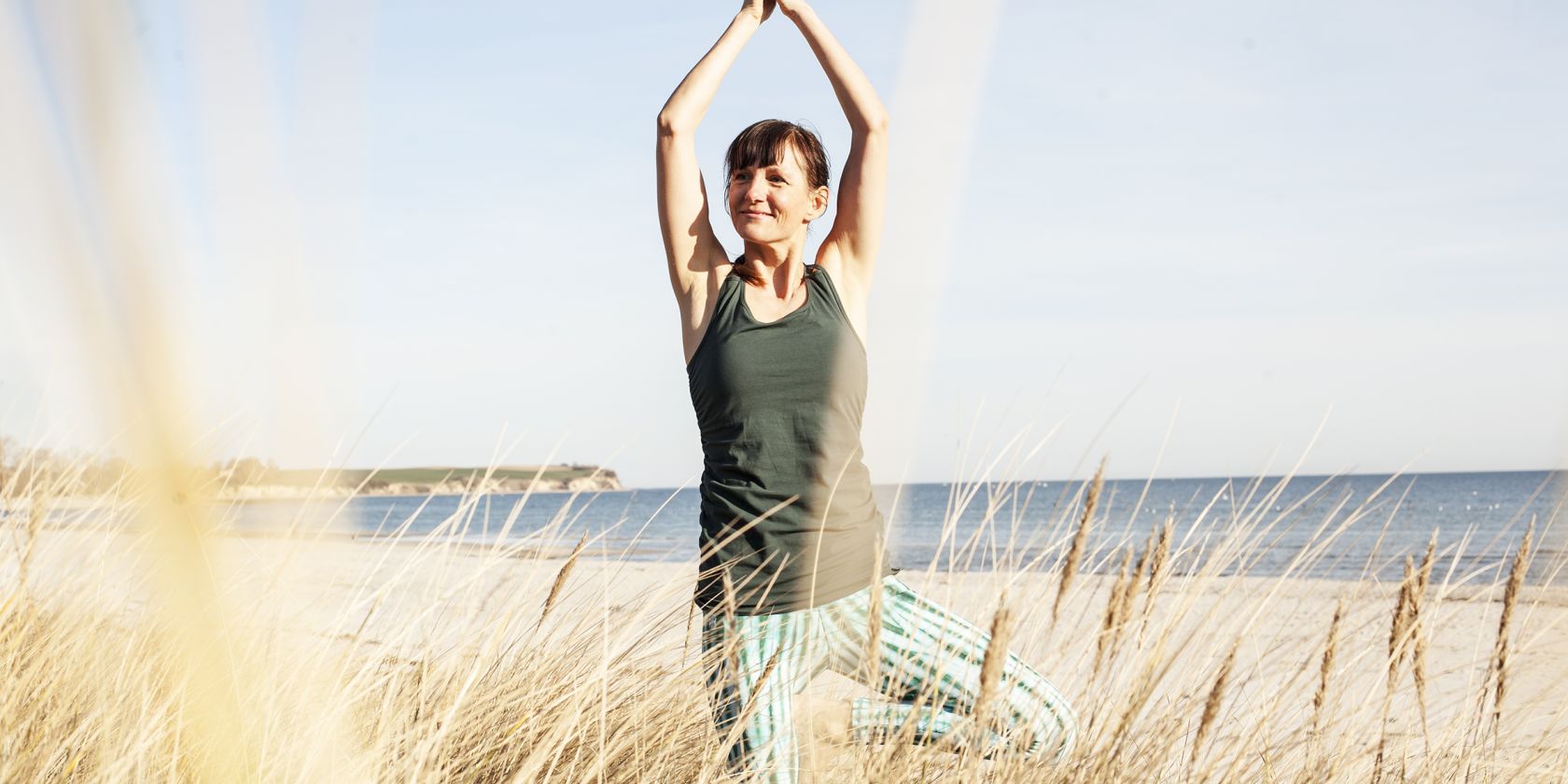 Yoga am Strand, © Susann Schramm Yoga am Strand, © Susann Schramm