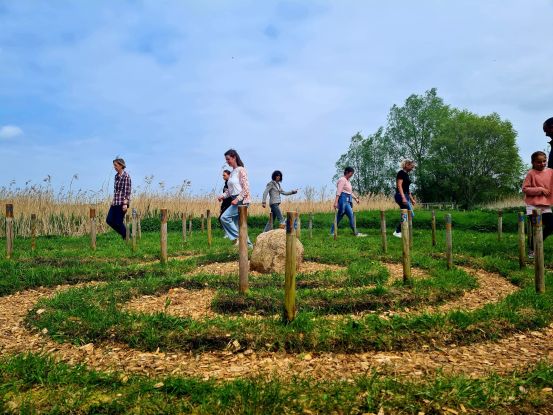 Labyrinth Angebot, © MeerSEIN Akademie Labyrinth Angebot, © MeerSEIN Akademie