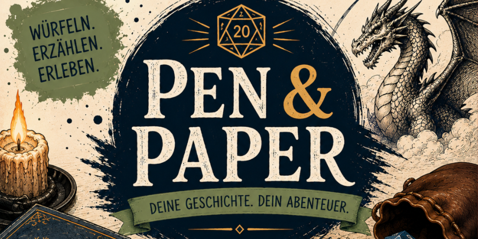 Grenzenlose Fantasie – Pen & Paper in der Stadtbibliothek, © Stadtbibliothek Stralsund Grenzenlose Fantasie – Pen & Paper in der Stadtbibliothek, © Stadtbibliothek Stralsund
