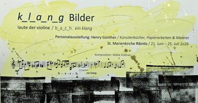 klang bilder, © Henry Günther / BuchkunstBalance klang bilder, © Henry Günther / BuchkunstBalance