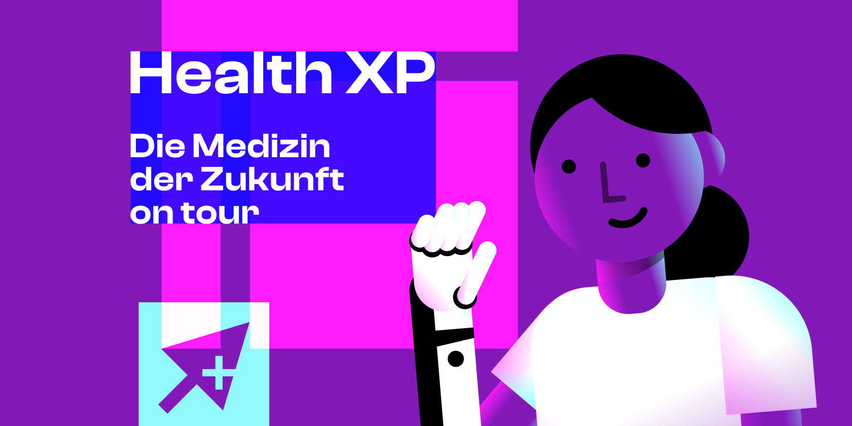 Health XP - The Medicine of the Future on Tour, © Bundesministerium für Forschung, Technologie und Raumfahrt (BMFTR) Health XP - The Medicine of the Future on Tour, © Bundesministerium für Forschung, Technologie und Raumfahrt (BMFTR)
