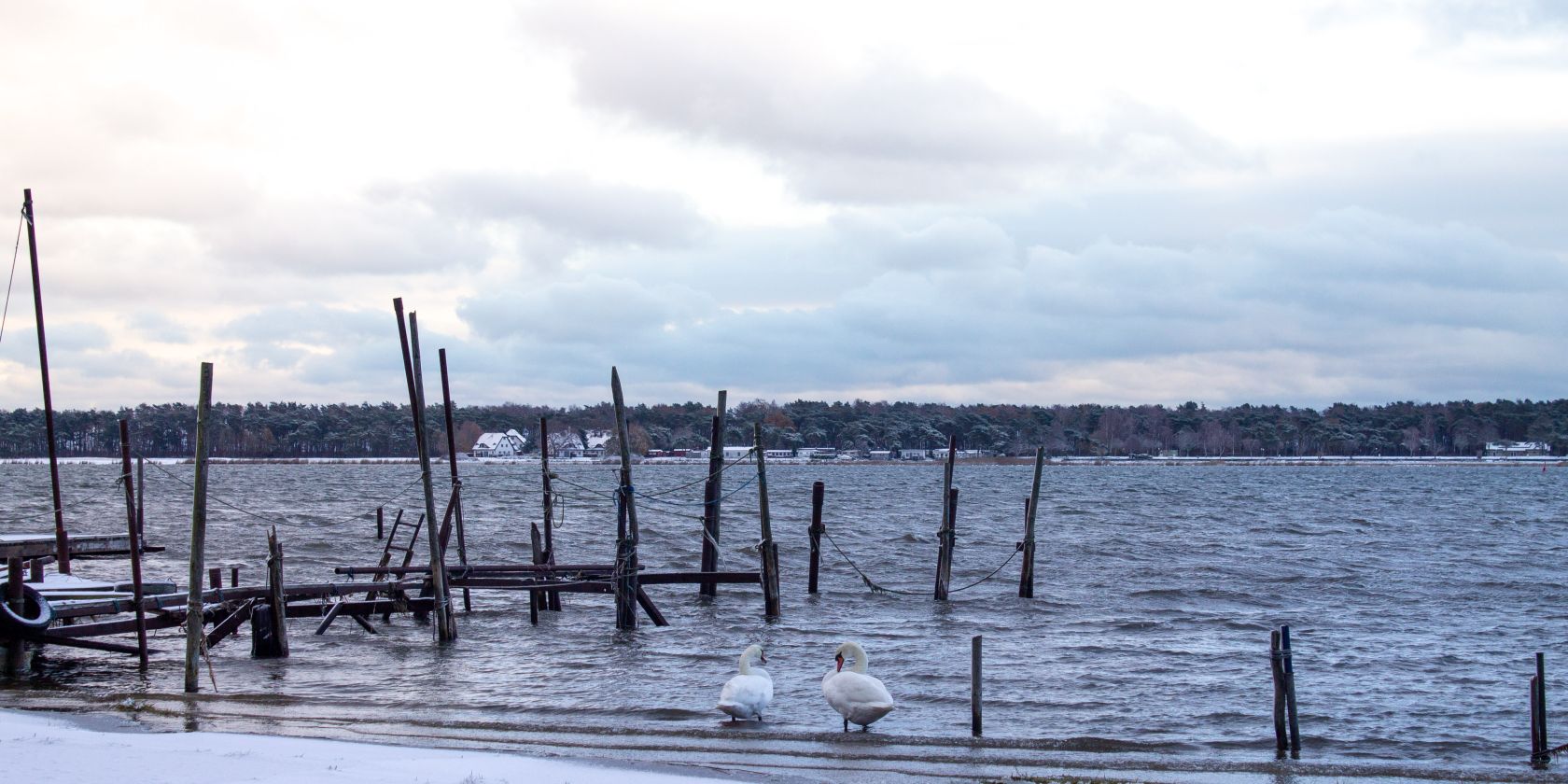 Klein Zicker Hafen Winter, © Kurverwaltung Mönchgut Klein Zicker Hafen Winter, © Kurverwaltung Mönchgut