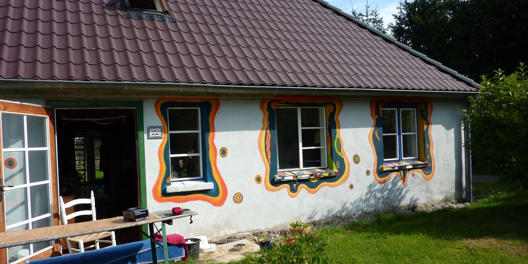 Kunsthaus Lisa im Hundertwasser-Stil, © A. Röhl Kunsthaus Lisa im Hundertwasser-Stil, © A. Röhl