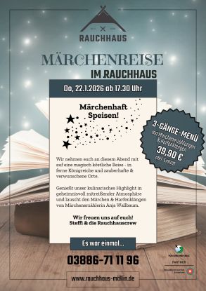Märchenreise Januar 2026 (2), © Rauchhaus Möllin Märchenreise Januar 2026 (2), © Rauchhaus Möllin