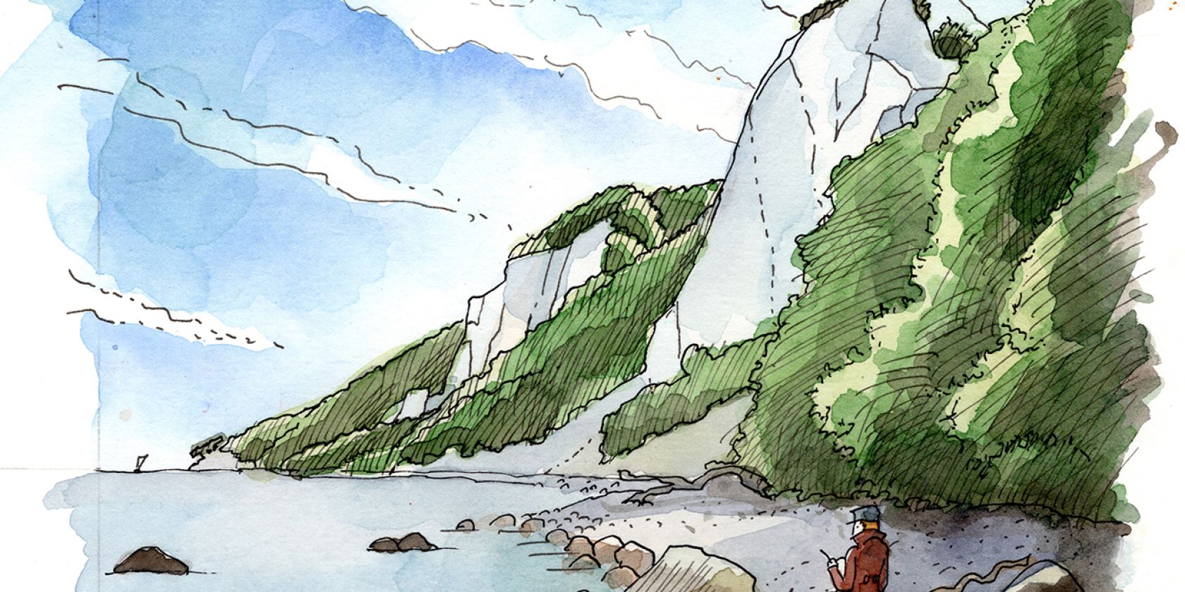 Illustration aus der Grafik Novel, © Jakob Knapp Illustration aus der Grafik Novel, © Jakob Knapp