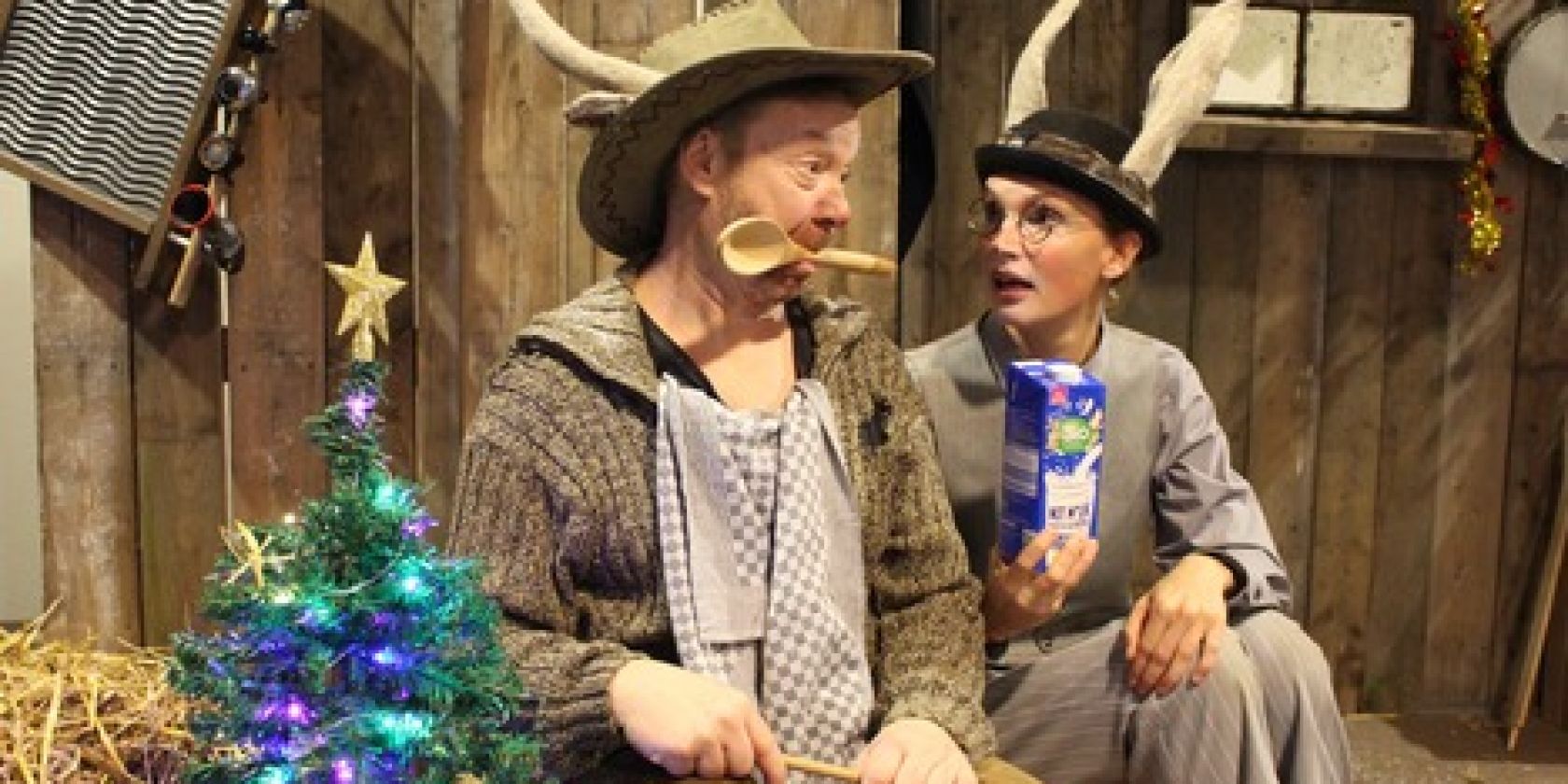 Ox und Esel Foto Theaterwerft Greifswald, &copy; Foto Theaterwerft Greifswald