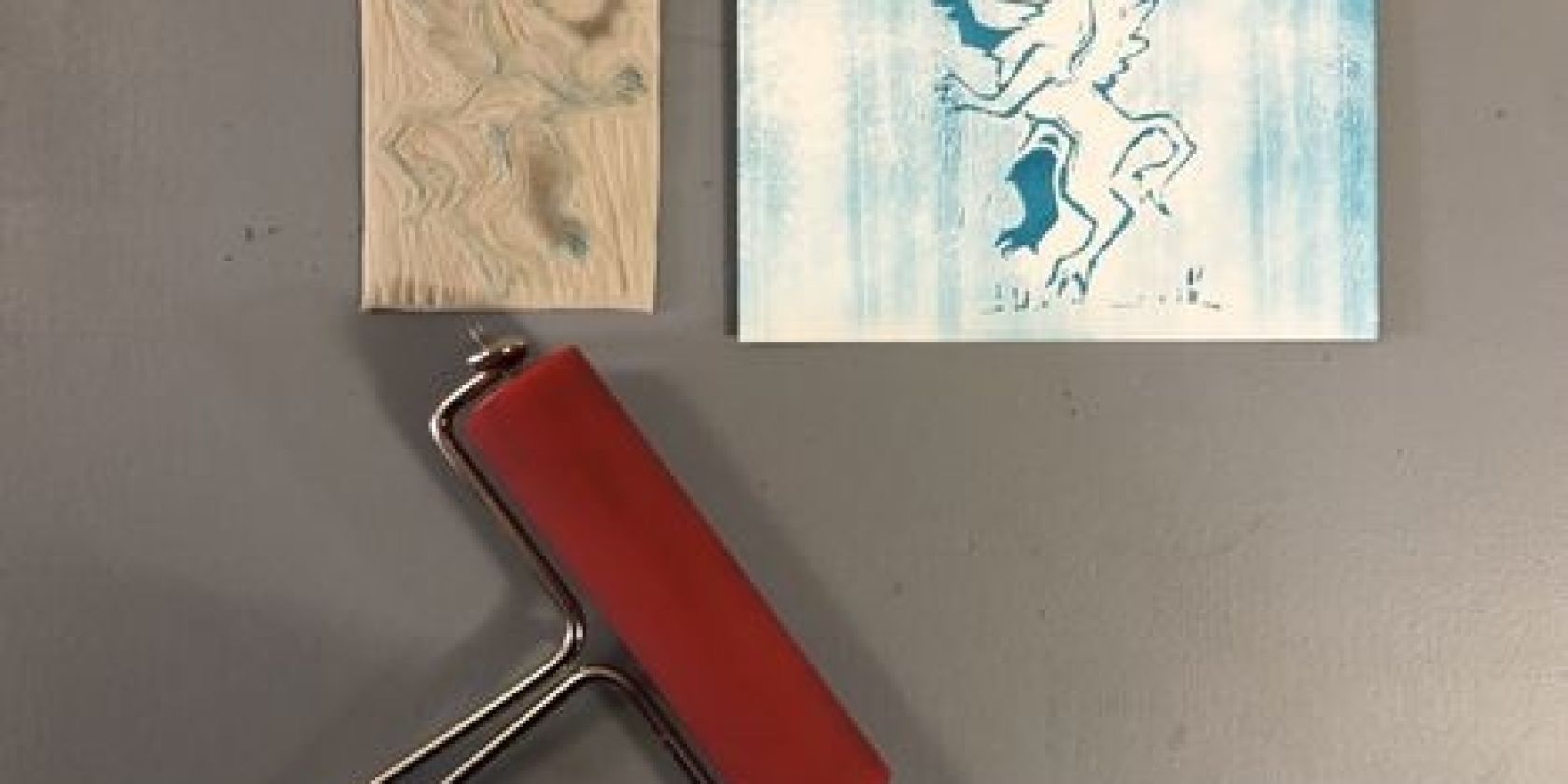 Linocut: Lori Kranz, © Linolschnitt: Lori Kranz