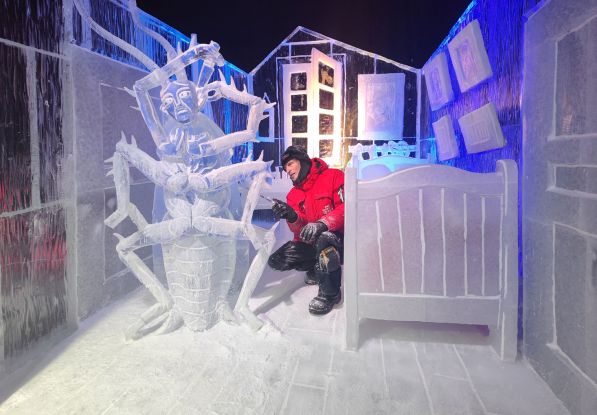 ice world champion liver carving_1, © Karls Markt OHG