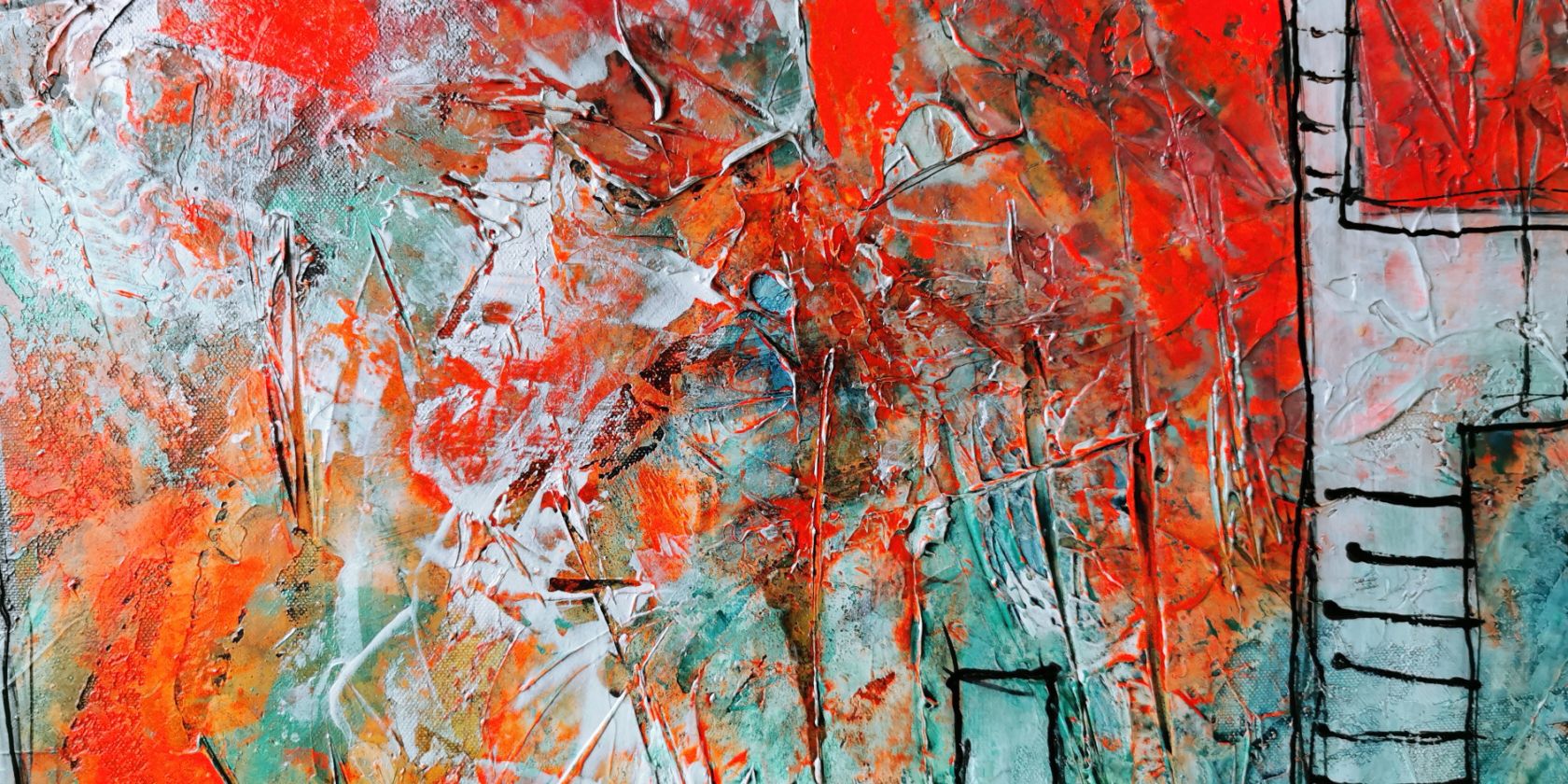 Ausstellung "Farbe, Strukturen und Experimente"