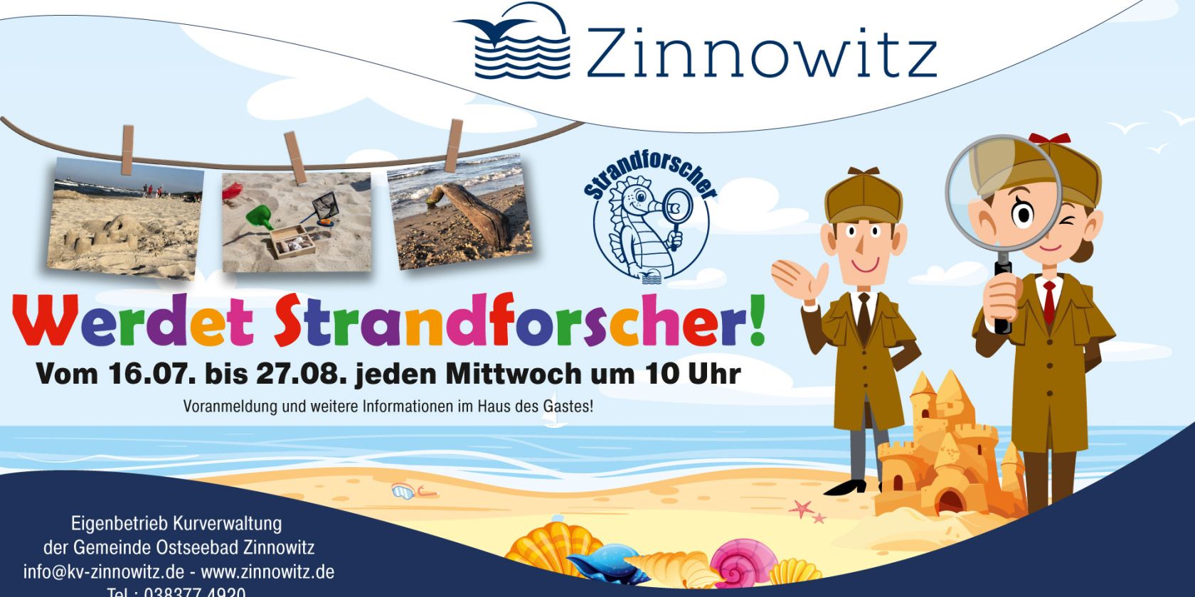 Kleine Strandforscher, © Kleine Strandforscher Zinnowitz