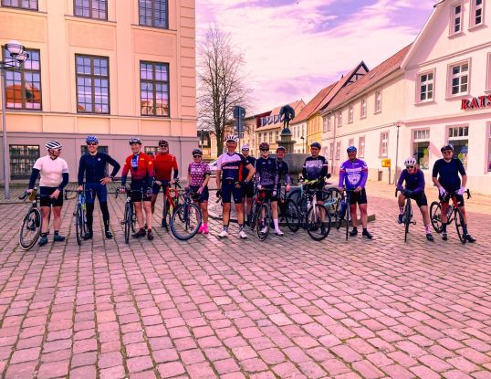Radsportgruppe Teterower Hechte Foto Torsten Ahrens, &copy; Torsten Ahrens