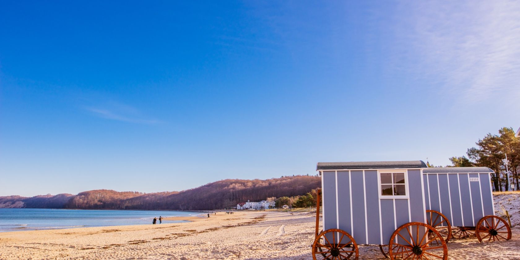 Strandsauna am Binzer Strand, © Binzer Bucht Tourismus | Ch. Thiele