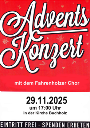 advent concertfahrenholzer choir, © Fahrenholzer Chor