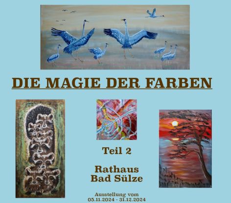 Ausstellung "Magie der Farben", © Wolfgang Hube