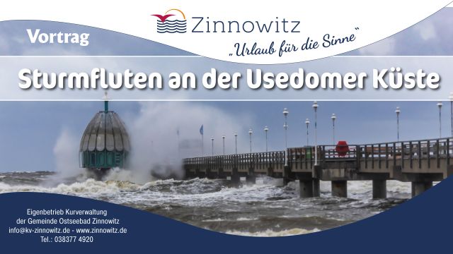 Vortrag Ingo Zander: Sturmfluten, &copy; Vortrag Sturmfluten Usedom von und mit Ingo Zander
