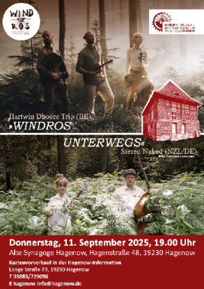 Plakat: windros unterwegs, © Museum für Alltagskultur der Griesen Gegend