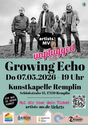 artists MV unplugged - Concert No. 1 - Growing Echo unplugged, &copy; artists MV