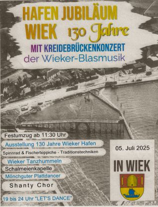 Hafen Jubiläum, © Gemeinde Wiek