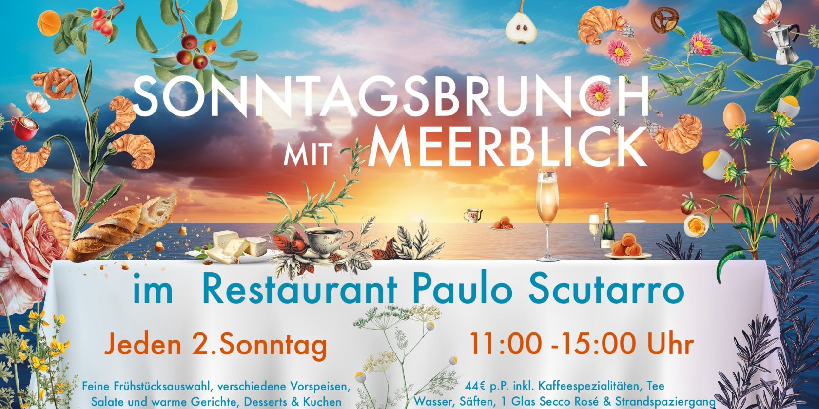 Kurhaus Sunday brunch_Popup, © Kurhaus Warnemünde