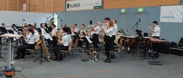 Musiker Landespolizeiorchester M-V, &copy; Volksbund M-V