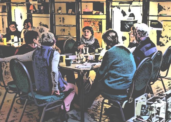 SprachCaf&eacute; im WerkHaus, &copy; Angelika Warning