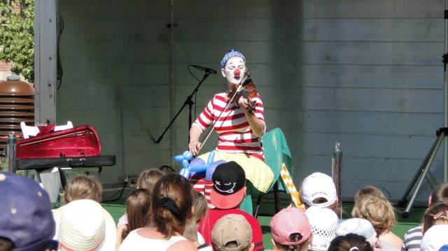Clownin Viola, &copy; Viola G. R&auml;usche