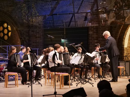 Auch das Akkordeonensemble freut sich auf das Traditionskonzert "Akkordeons live Nr.33", &copy; Kon.centus