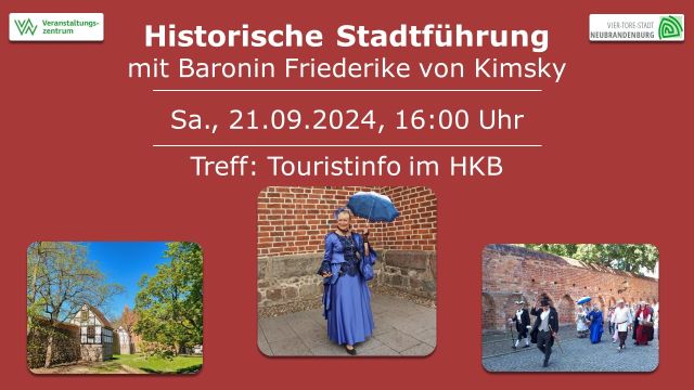 historische SF 21.09.24 Baronin für TMV-Kalender, © VZN GmbH/N.Geffe