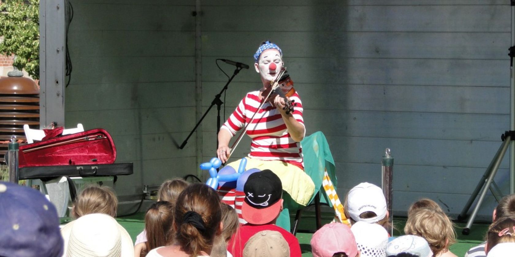 Clownin Viola, &copy; Viola G. R&auml;usche