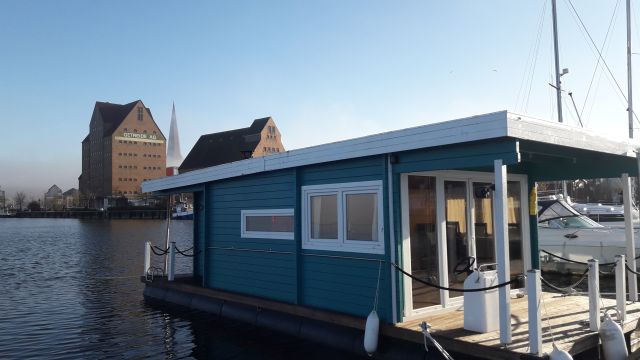 Sauna am Steg A Marina Ocean´s End, © Ronald Kley